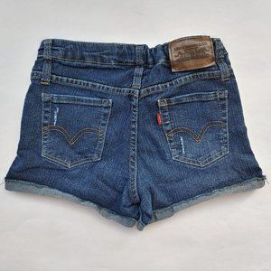 🎃🛒3/$20 Levi's Denim Cuffed Cutoff Jean Shorts